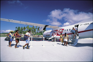 Aéroport de Tahiti à Faa'a, ville voisine de Papeete